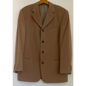 Hugo Boss Ing Loro Piana Blazer Men 40R Super Fine Virgin Wool Cashmere Italy